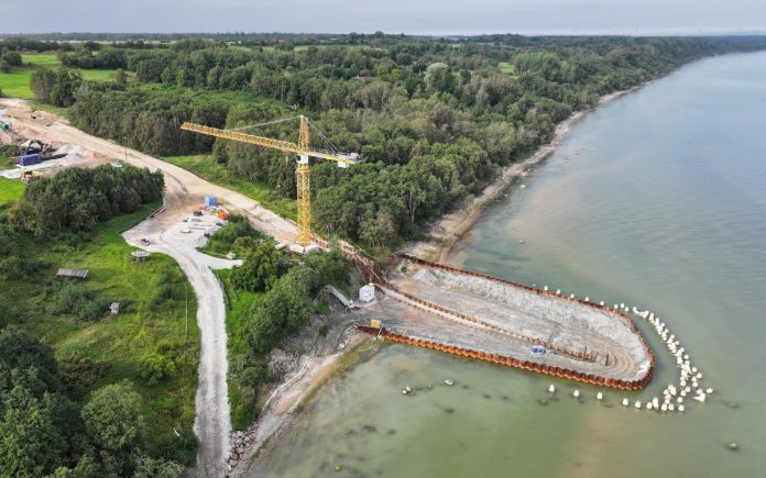 Ремонт EstLink 2 этой осенью. 3 сентября 2024 года. Фото: Dmitri Fedotkin / ERR