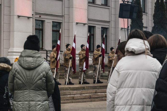 barikades_IMG_8973 Мероприятие "Баррикадам 34" в Даугавпилсе в честь памяти январских событий 1991-го года. 20 января 2025 года. Фото: Виктория Кравцова