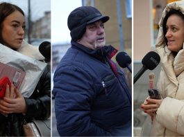 Что думают жители Даугавпилса о запрете на русский язык в банкоматах. Видеоопрос Участники опроса о запрете на использование русского языка в банкоматах Латвии. Даугавпилс, 11 января 2025 года. Кадр из видео