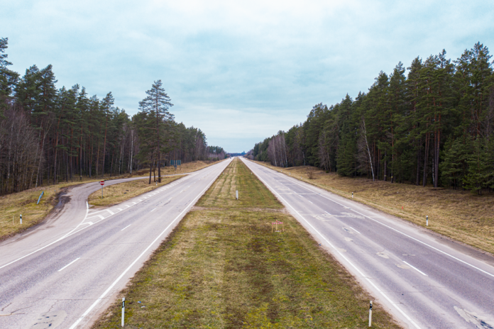 Даугавпилсское шоссе Даугавпилсское шоссе A6. Фото: Latvijas Valsts ceļi