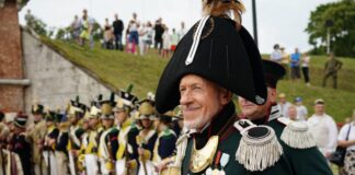 Седьмой фестиваль исторической реконструкции Dinaburg 1812 в Даугавпилсской крепости. 13 июля 2024 года. Фото: Daugavpils valstspilsētas pašvaldība