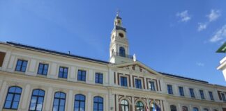 Здание Рижской думы. Фото со страницы самоуправления в Фейсбуке