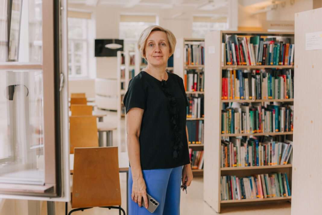 Елена Шапкова, директор Латгальской центральной библиотеки. Фото: Ирина Маскаленко