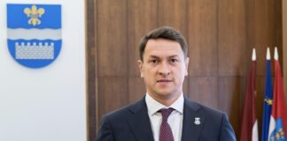 Вице-мэр Даугавпилса Игорь Прелатов. 1 июля 2025 года. Фото со страницы Игоря Прелатова в Фейсбуке