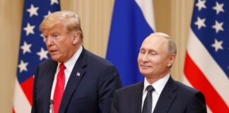 Как прошла встреча Трампа и Путина на Аляске: комментарии и выводы экспертов Президент США Дональд Трамп и президент России Владимир Путин во время встречи на военной базе ВВС США Элмендорф-Ричардсон в Анкоридже (Аляска) 15 августа 2025 года. Фото: Grigory Dukor / Reuters