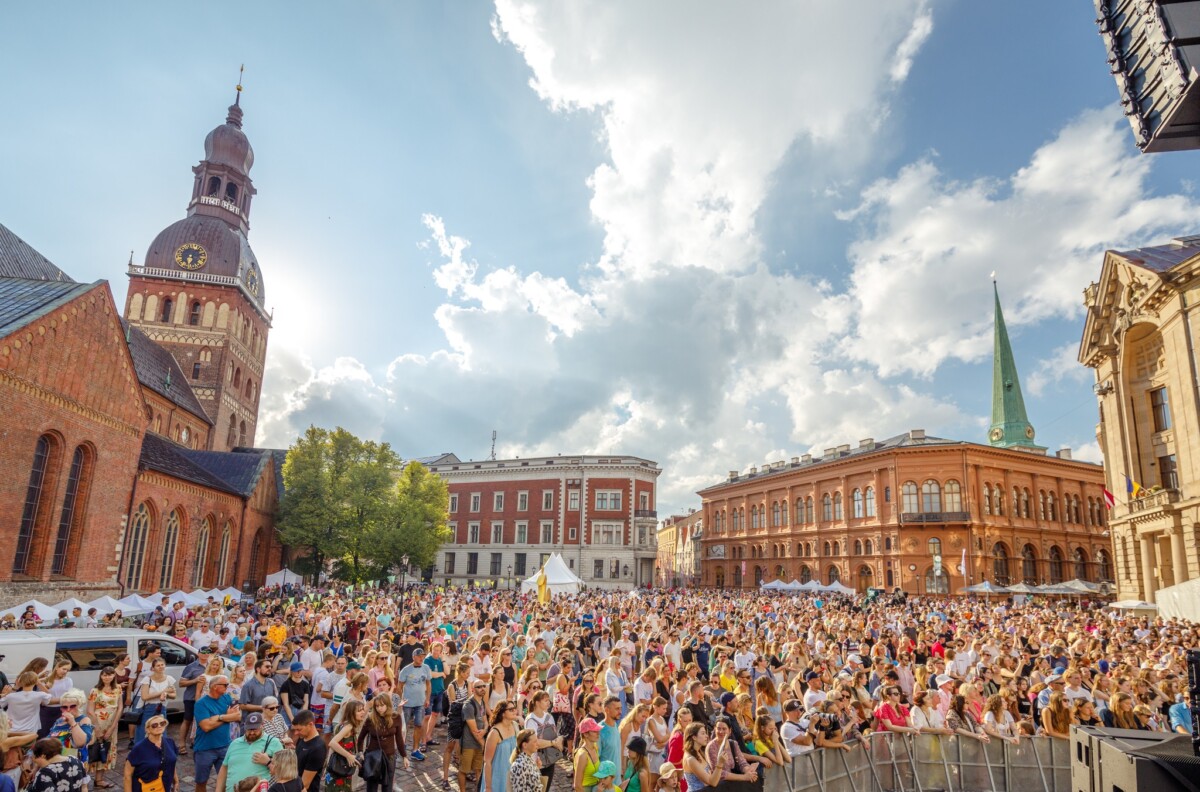 Праздник города в Старой Риге. 19 августа 2023 года. Фото с сайта Рижской думы
