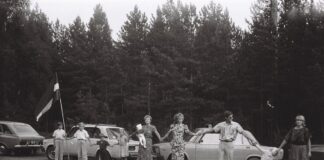 Акция "Балтийсикй путь". 23 августа 1989 года. Фото: Национальный музей истории Латвии