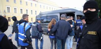 Паранойя как образ жизни белорусских беженцев. Личный опыт Задержание журналистов в Минске. Август 2020 года. Фото: Вадим Замировский / TUT.BY