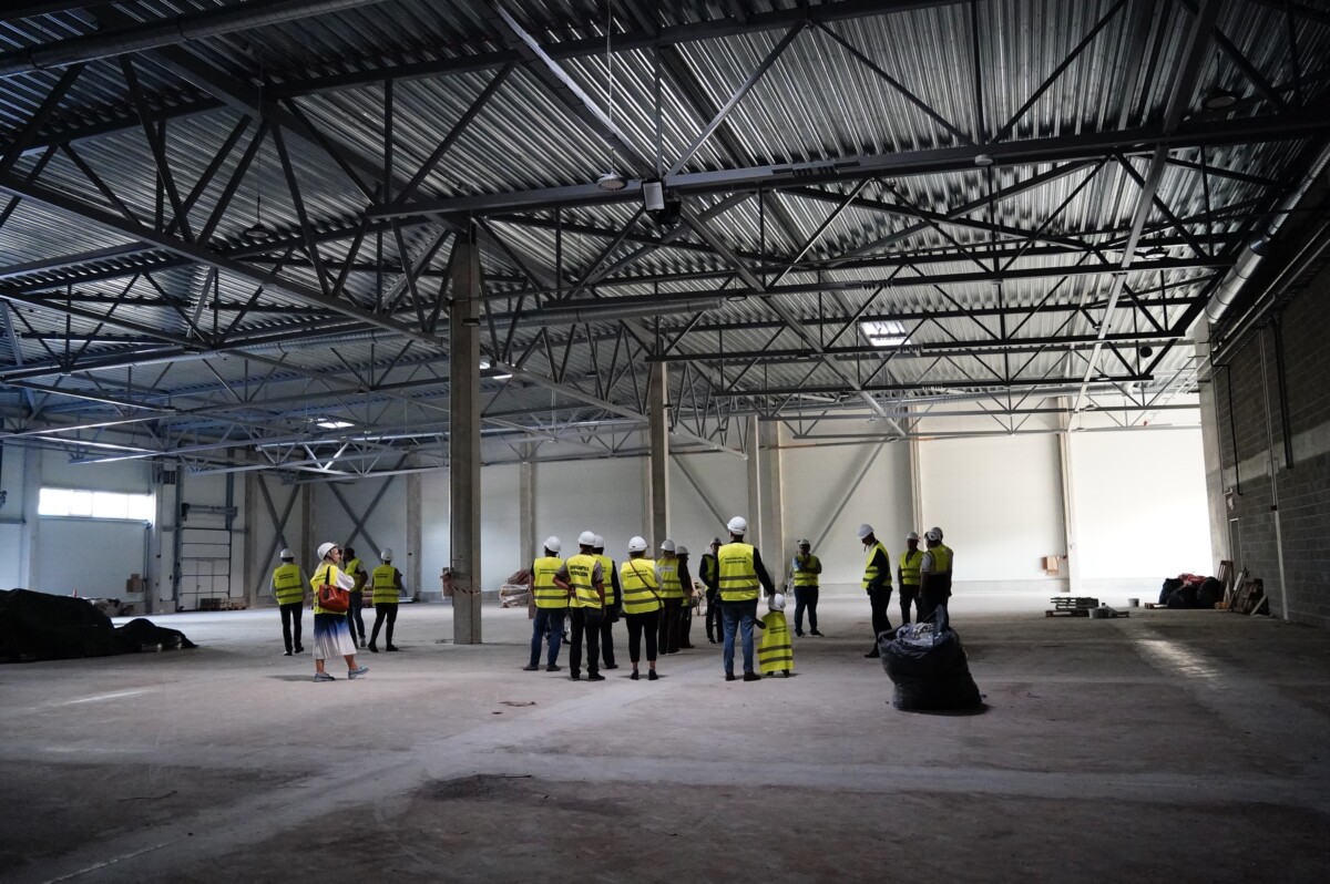Индустриальный парк ALTOP во время информационного дня 9 сентября 2025 года. Фото: Маргарита Вигуле / daugavpils.lv