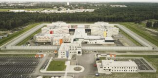 Тюремный комплекс в Лиепае, который сдан в эксплуатацию 28 августа 2025 года. Фото: Министерстве юстиций Латвии