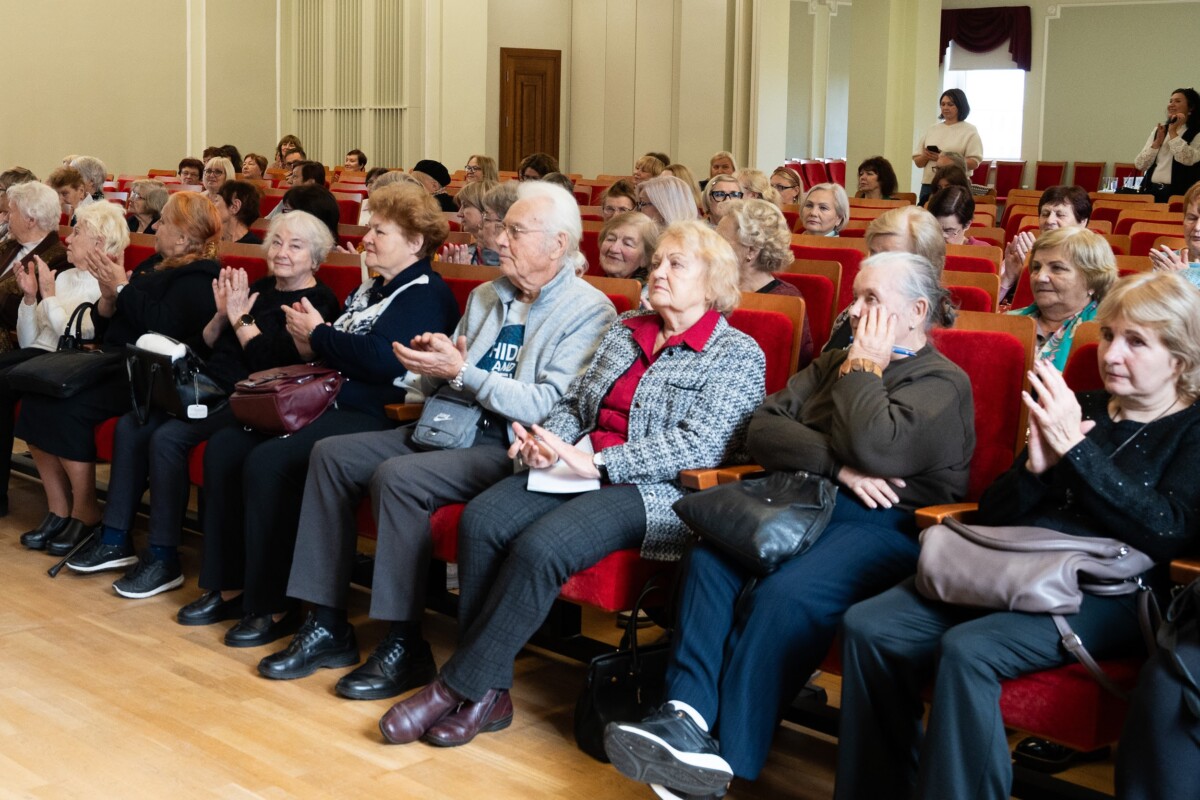 На открытии "Университета третьего поколения" в Даугавпилсском университете. 17октября 2025 года. Фото: Андрей Емельянов