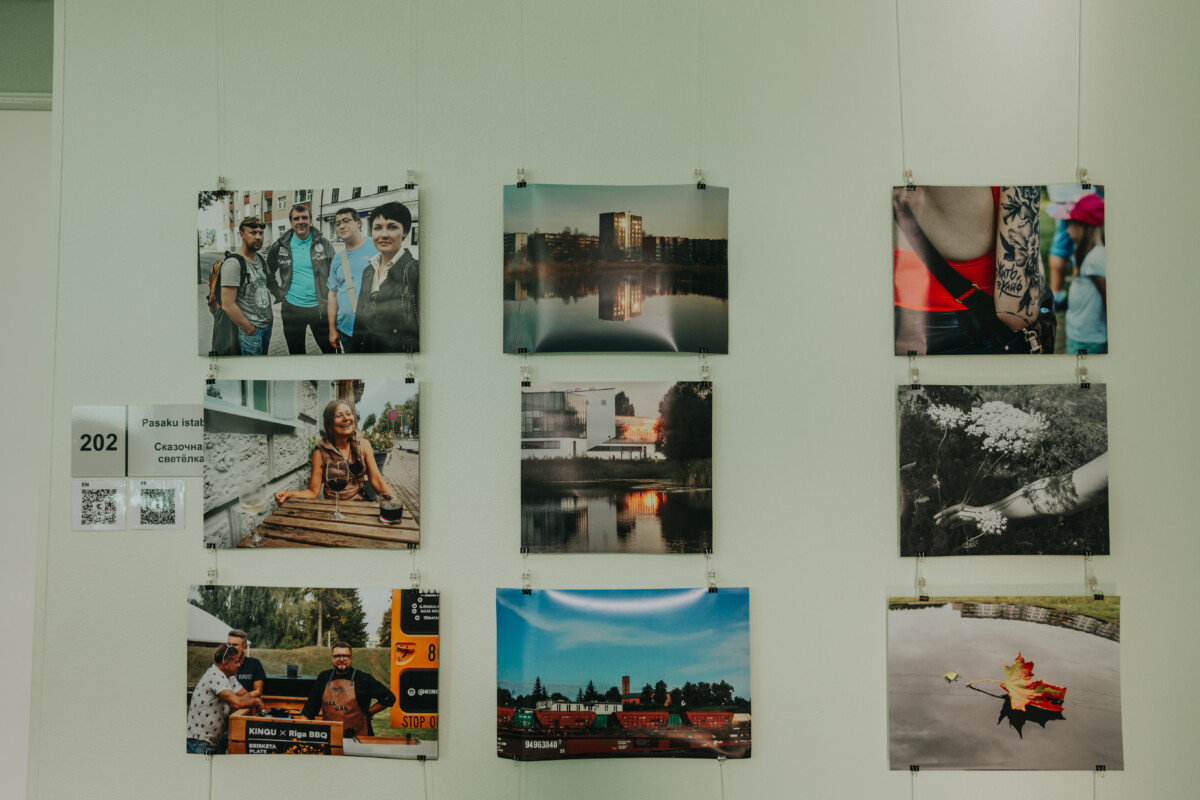 Работы Инессы Норкаркле. Работы Инессы Норкаркле. Фотовыставка в Центре русской культуры в Даугавпилсе. 19 сентября 2025 года. Фото: Ирина Маскаленко