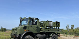 Дистанционная система минирования Skorpion 2. Фото: Dynamit Nobel Defence / Aizsardzības ministrija