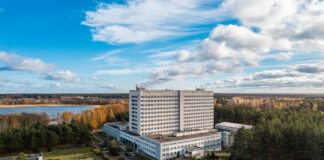 Даугавпилсская региональная больница. Фото: Daugavpils reģionālā slimnīca
