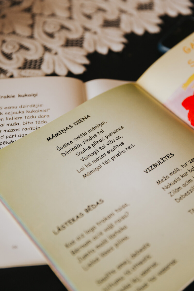Первая изданная книжка детских стихов Лидии Васараудзе. Фото: Ирина Маскаленко