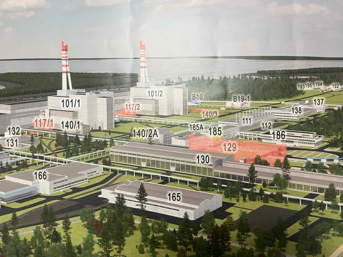Карта территории Игналинской атомной электростанции. Фото: pagd.lrv.lt 