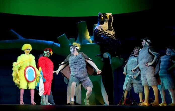 Putnu opera - постановка для всей семьи, пройдёт в Латвийской опере 11 января. Фото: Янис Керис / opera.lv