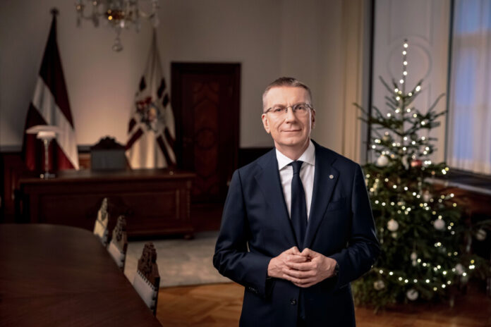 Президент Латвии Эдгар Ринкевич. Фото: Valsts prezidenta kanceleja