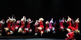 Грузинский балет, образовательная выставка и много спектаклей. Умная Афиша Риги. Февраль 2026 18 февраля в Xiaomi Arena пройдёт концерт легендарного Грузинского национального балета «Сухишвили». Фото: Georgian National Ballet Sukhishvili