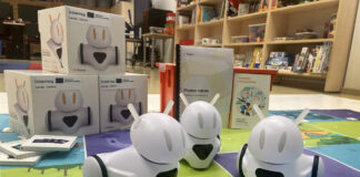 В библиотеке Даугавпилса поселились новые роботы: детей и взрослых приглашают освоить программирование Роботы Photon EDU в семейном центре цифровых технологий лагальской центральной библиотеки. Фото предоставлено Латгальской центральной библиотекой