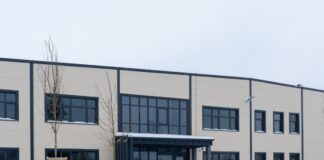 Здание индустриального парка ALTOP в Лоциках. Фото: daugavpils.lv