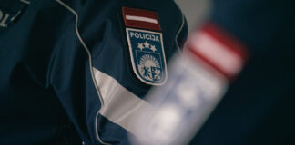 Полиция. Иллюстративное фото: Valsts policija