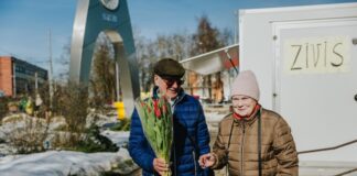 8 марта 2026 года в Даугавпилсе. Фото: Ирина Маскаленко
