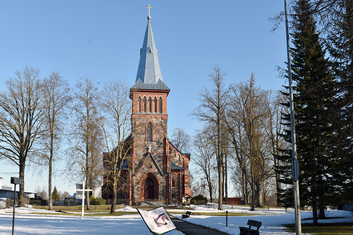 Лютеранский храм Балви. Фото: Константин Бельский (2026 год)