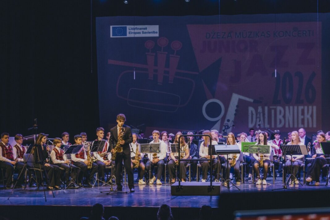 Концерт Junior Jazz 2026 в Даугавпилсе. 15 апреля 2026 года, Дворец культуры. Фото: Евгений Ратков