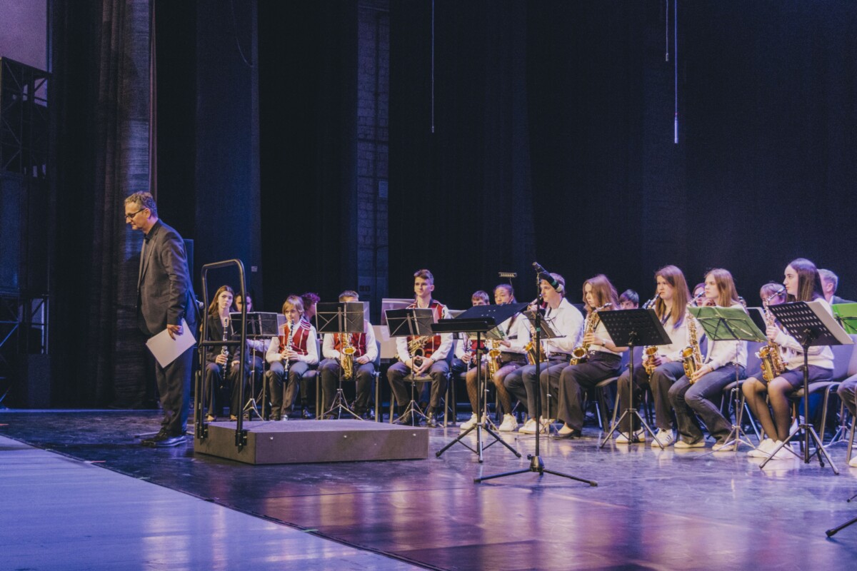 Концерт Junior Jazz 2026 в Даугавпилсе. 15 апреля 2026 года, Дворец культуры. Фото: Евгений Ратков