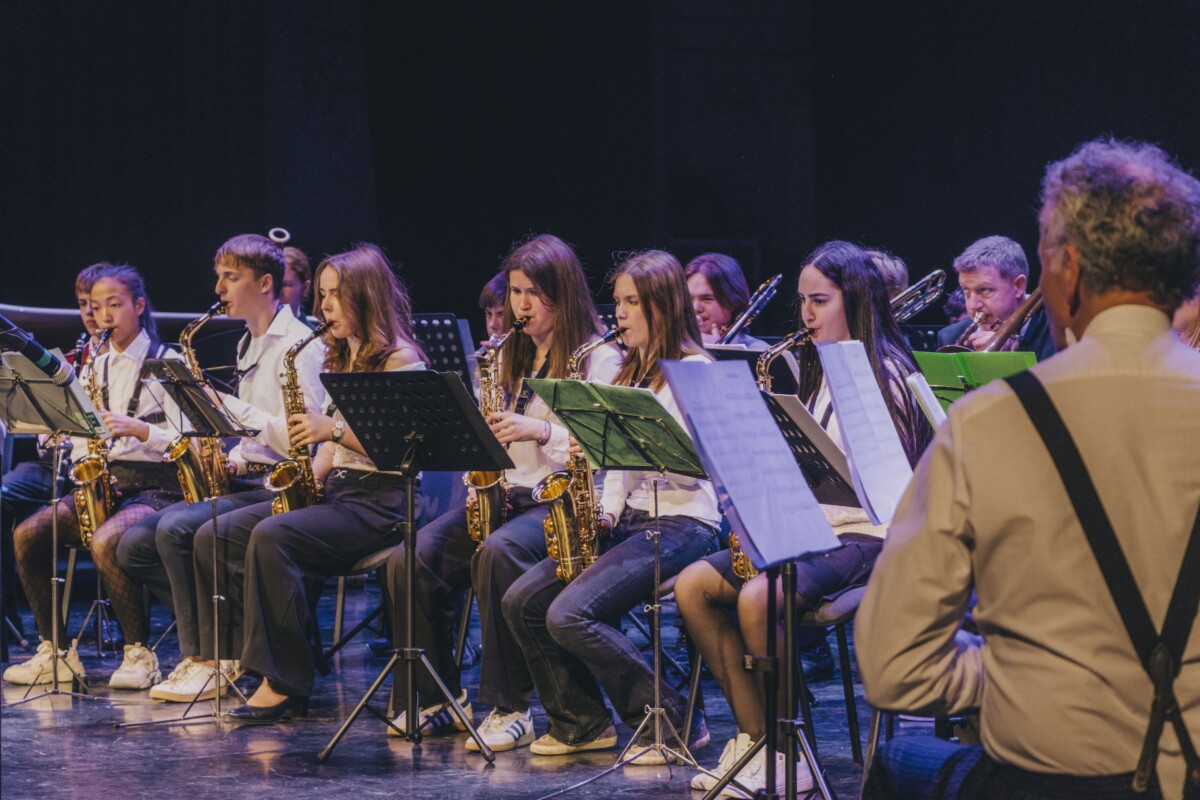 Концерт Junior Jazz 2026 в Даугавпилсе. 15 апреля 2026 года, Дворец культуры. Фото: Евгений Ратков