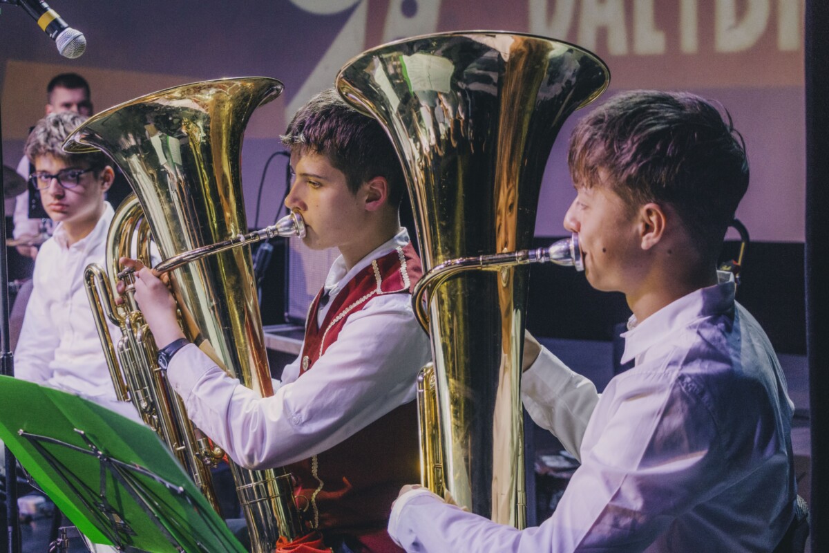 Концерт Junior Jazz 2026 в Даугавпилсе. 15 апреля 2026 года, Дворец культуры. Фото: Евгений Ратков