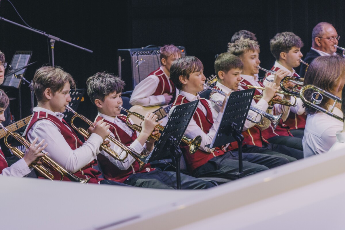 Концерт Junior Jazz 2026 в Даугавпилсе. 15 апреля 2026 года, Дворец культуры. Фото: Евгений Ратков