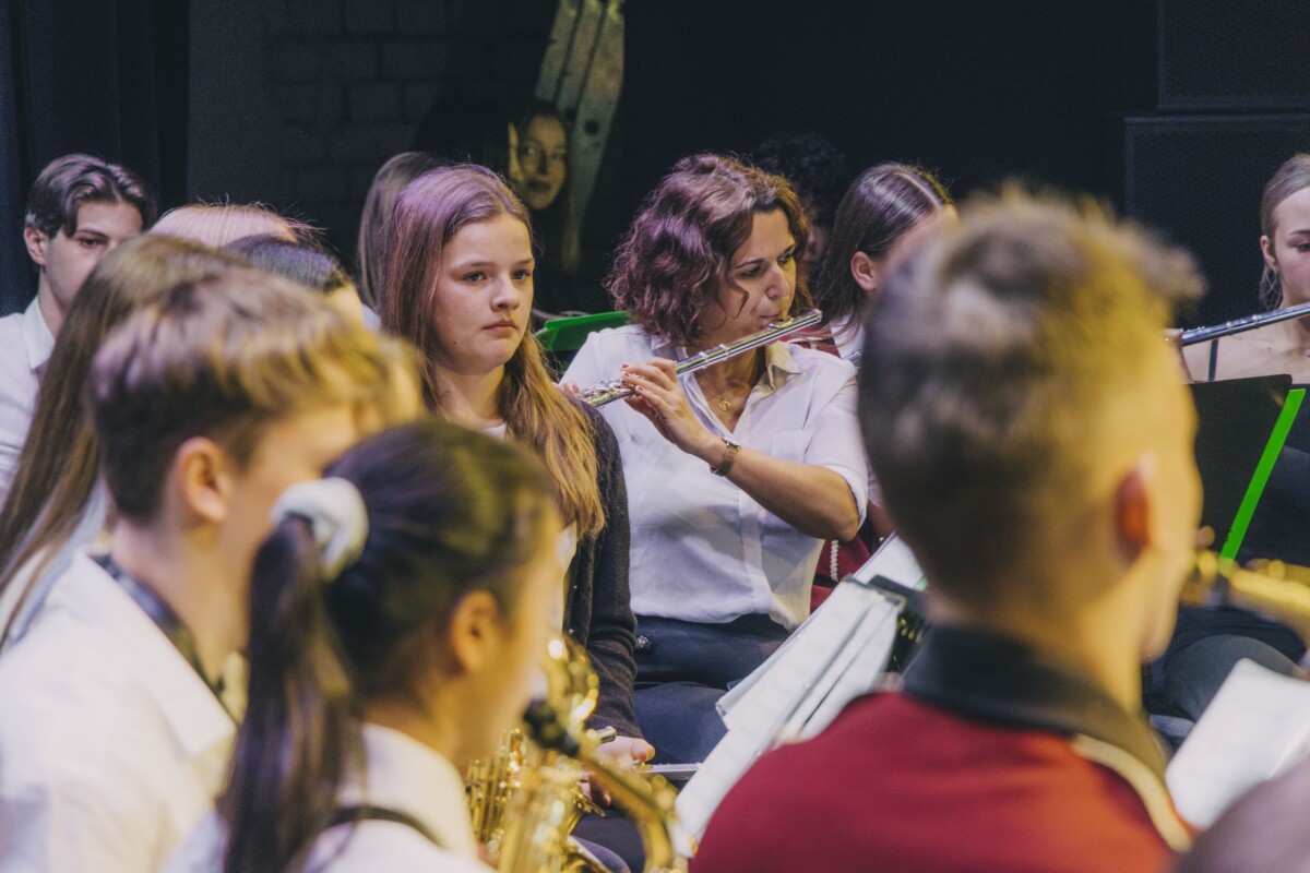 Концерт Junior Jazz 2026 в Даугавпилсе. 15 апреля 2026 года, Дворец культуры. Фото: Евгений Ратков