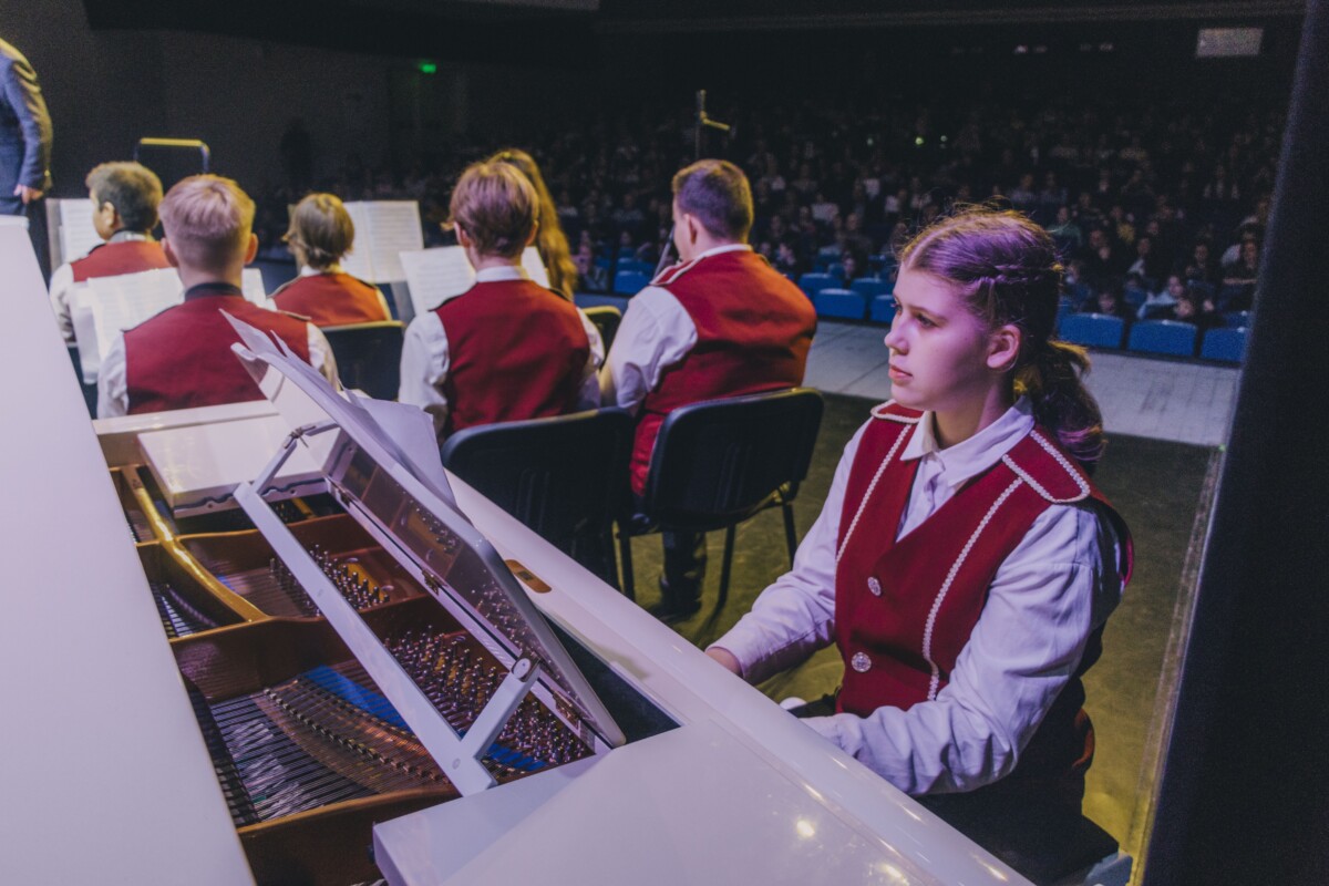 Концерт Junior Jazz 2026 в Даугавпилсе. 15 апреля 2026 года, Дворец культуры. Фото: Евгений Ратков