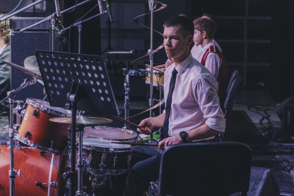 Концерт Junior Jazz 2026 в Даугавпилсе. 15 апреля 2026 года, Дворец культуры. Фото: Евгений Ратков