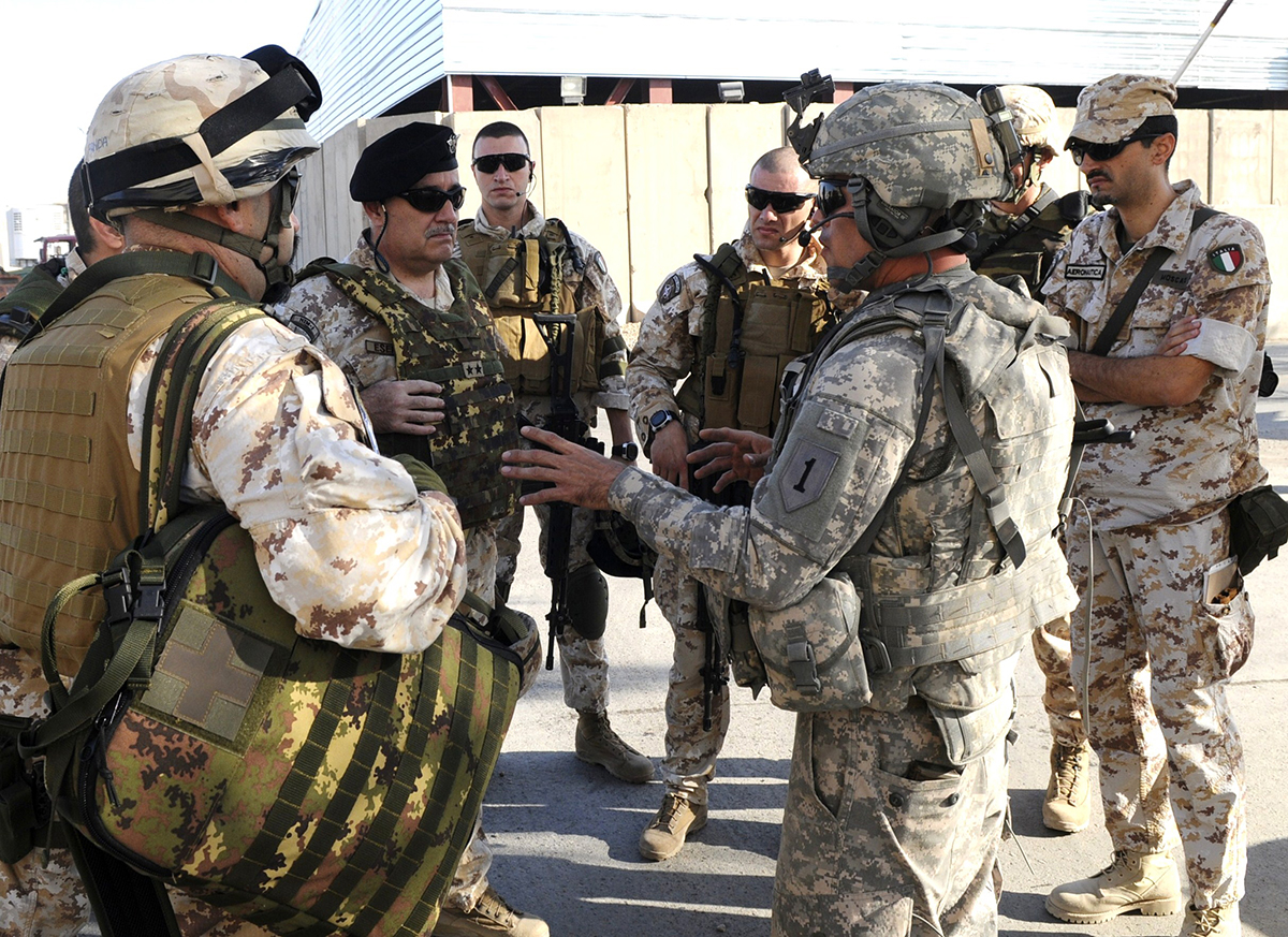 Миссия НАТО в Ираке. Источник: U.S. Army