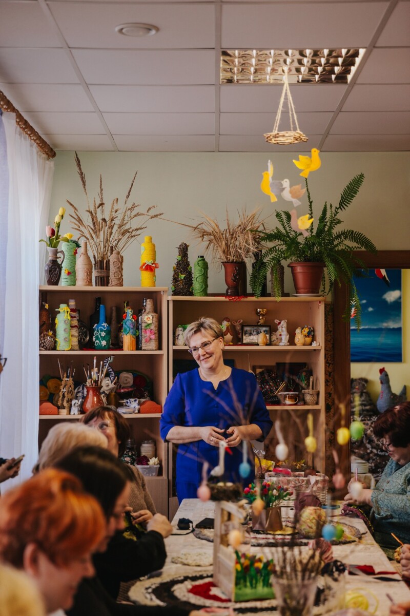 Руководитель Дневного центра в Вишках Светлана Миглане. Фото: Ирина Маскаленко