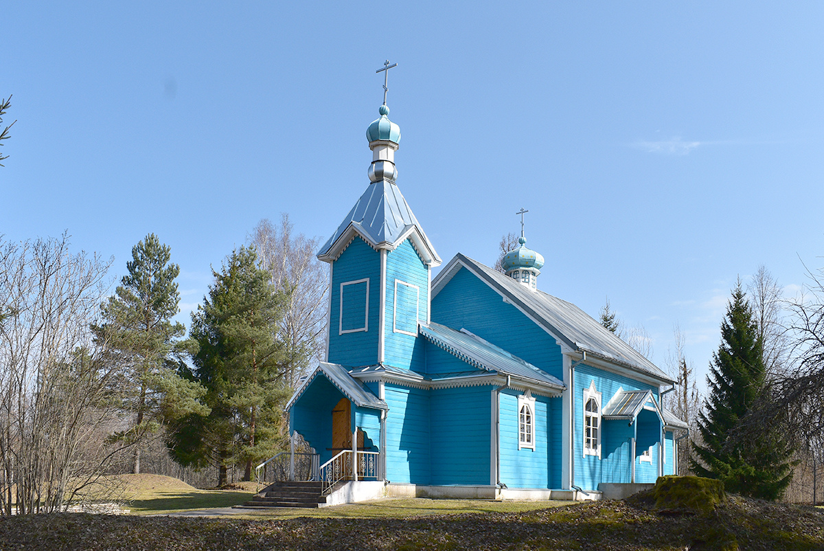 Храм Святилища Пресвятой Богородицы в Новой Слободке (Jaunā Slobodka). Фото Константин Бельский (март 2026 года)