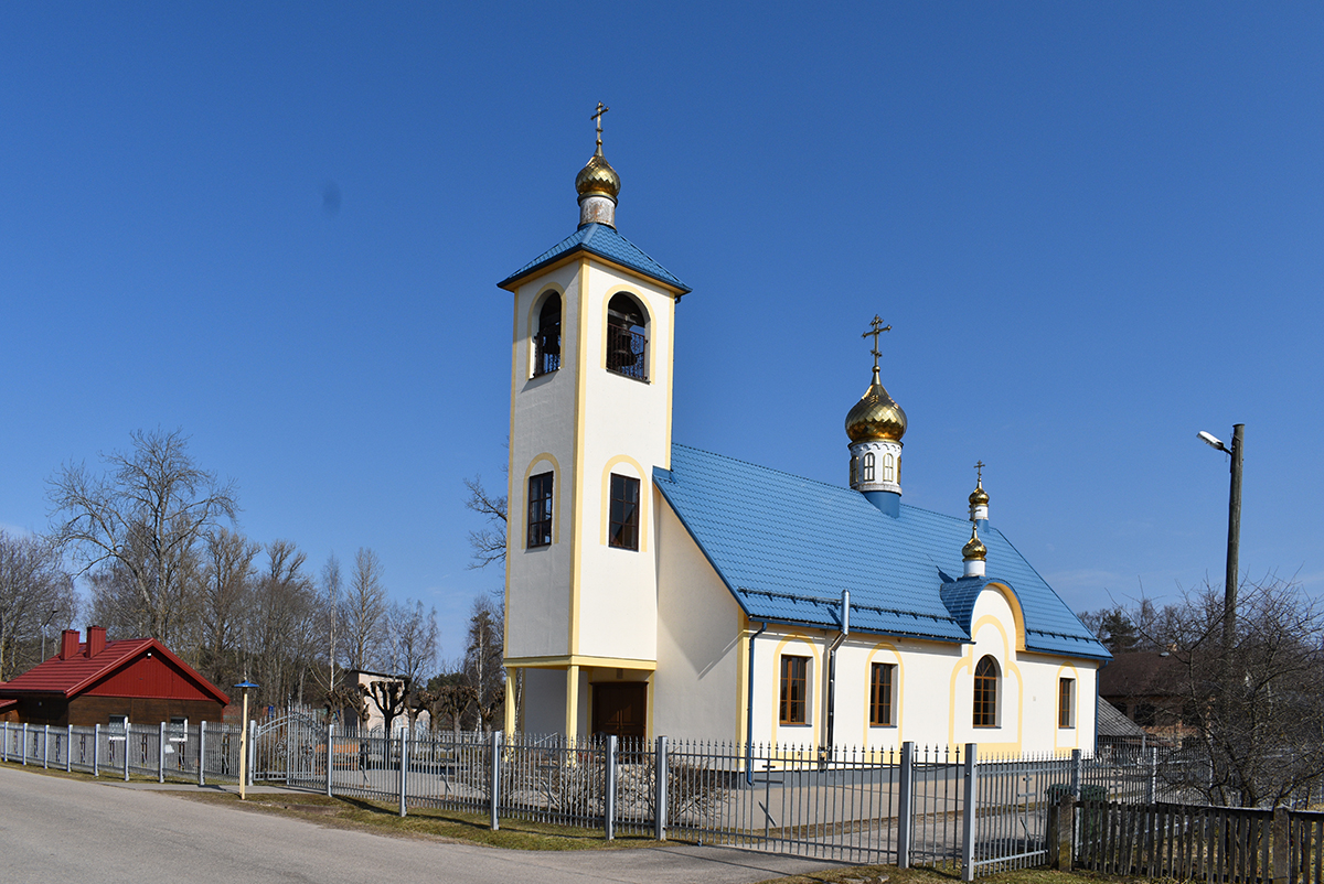 Православный храм Воздвижения Креста Христова. Фото: Константин Бельский (март 2026 года)