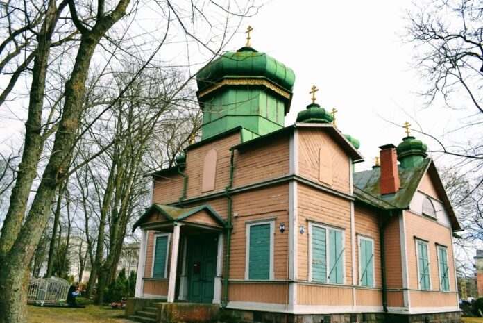 Старообрядческий храм Троицы Живоначальной в Лиепае. Фото со страницы Liepājas Vecticībnieku Draudze на Фейсбуке