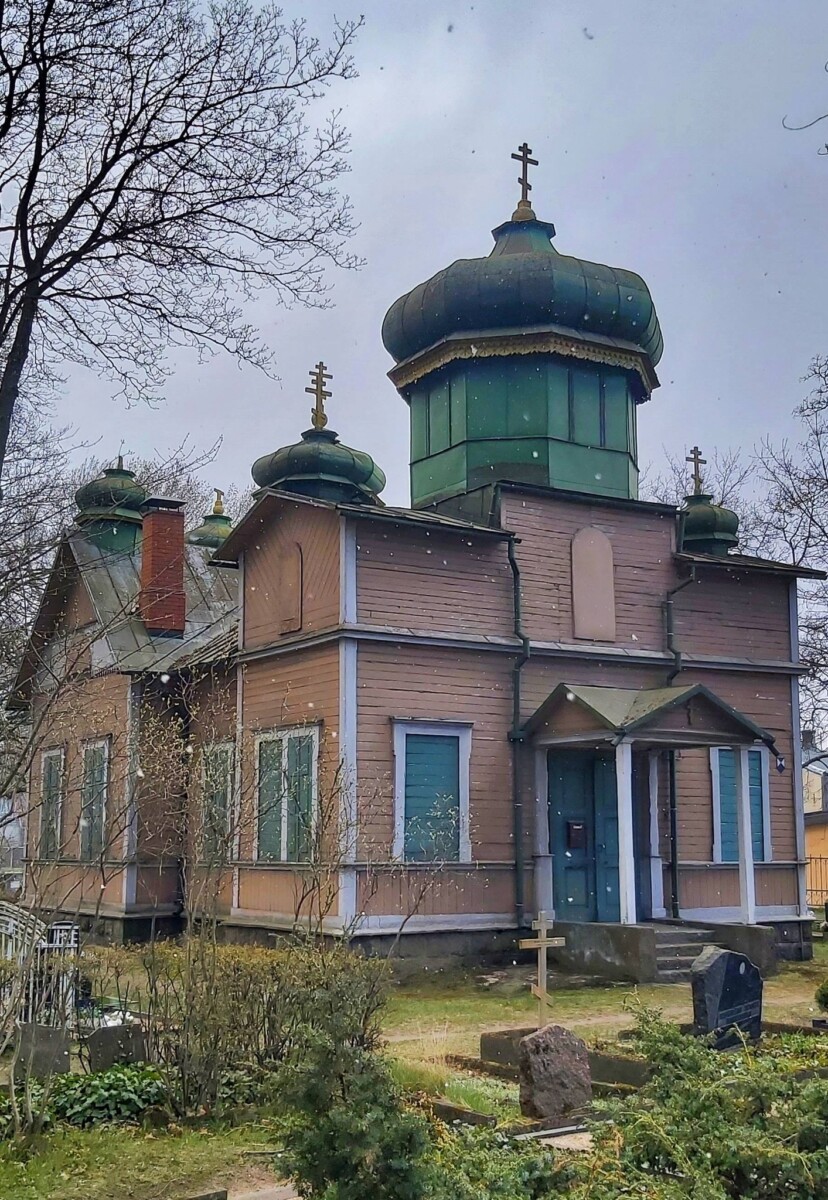 Старообрядческий храм Троицы Живоначальной в Лиепае. Фото со страницы Liepājas Vecticībnieku Draudze на Фейсбуке