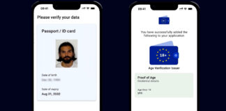 Приложение для верификации возраста, продвигаемое Еврокомиссией. Источник: ageapp.com