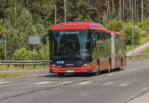 Общественный транспорт в Даугавпилсе. Автобус №12. Фото: daugavpils.lv
