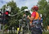 «Умный» светофор на перекрёстке улиц 18 Новембра и Валкас. Даугавпилс, август 2024 года. Фото: daugavpils.lv