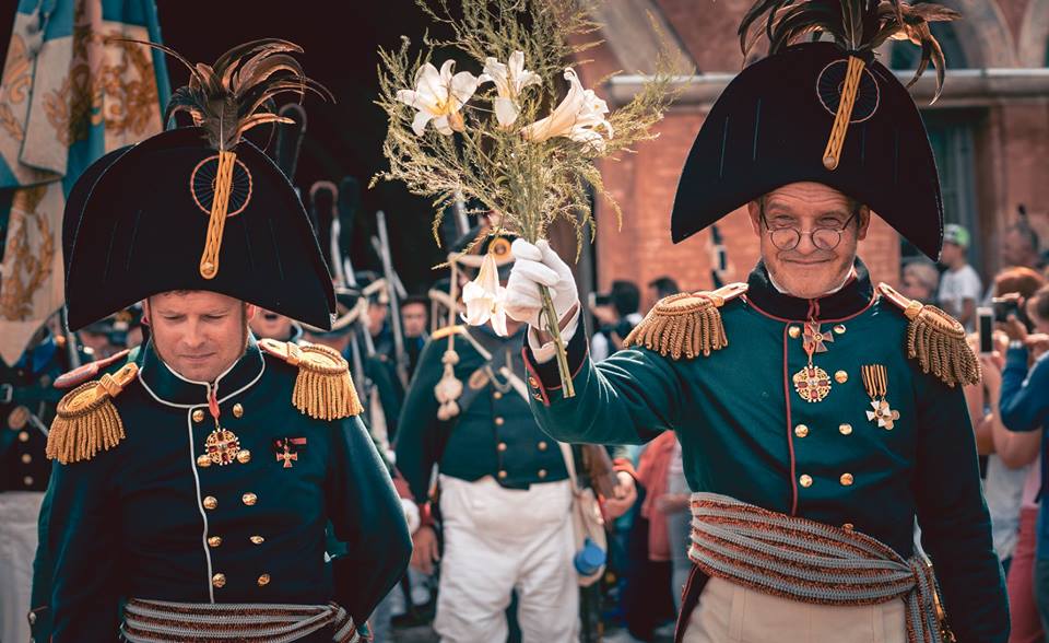 Фестиваль исторической реконструкции "Динабург - 1812" в Даугавпилсской крепости. 14 июля 2018 года. Фото: Михаил Рыжков