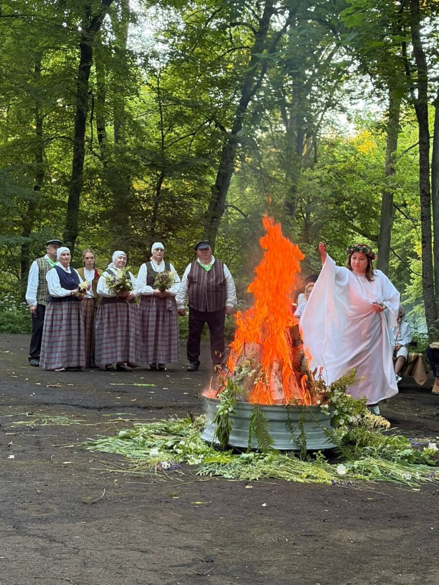 Мероприятие «Тропа ловцов счастья» в Медумском парке. Аугшдаугавский край, 19 июня 2026 года. Фото предоставлено организаторами