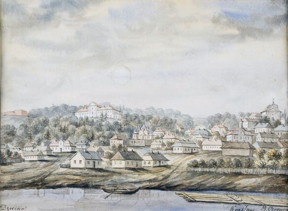 Краслава XIX века. Из коллекции Краковского музея. Источник: Wikipedia