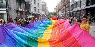 Шествие Riga Pride. 28 июня 2025 года. Фото: Ieva Leiniša / LETA