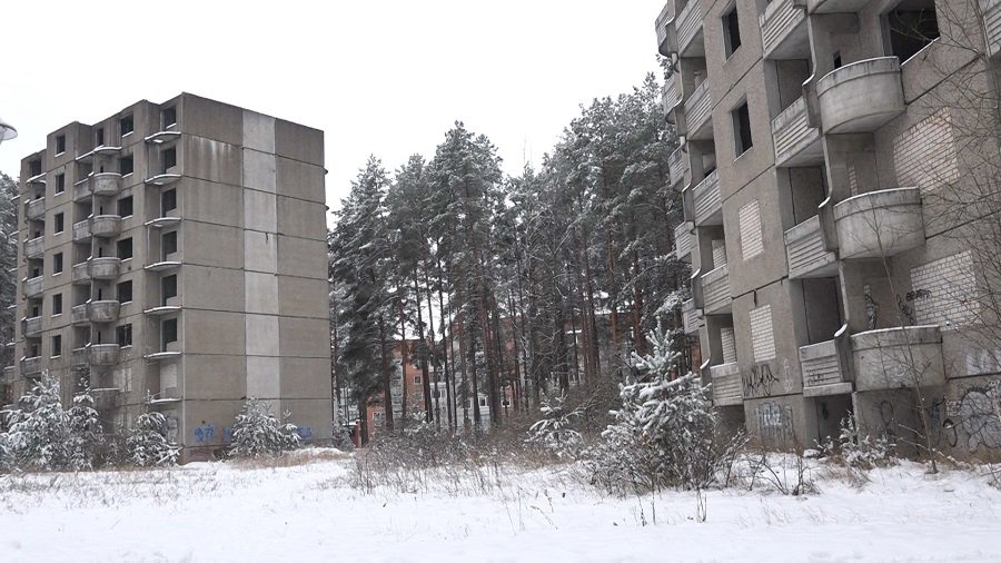 Снесённые 9-этажки в Висагинасе. Фото: news.tts.lt